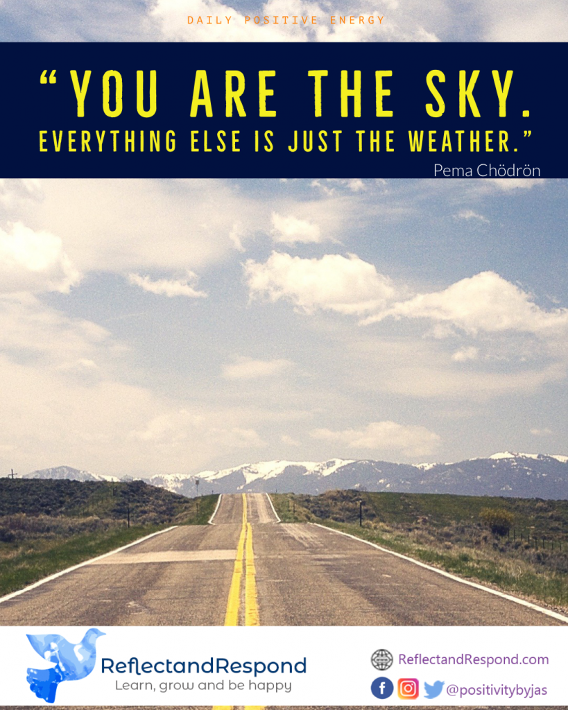 You are the Sky 1 buddhist quotes meditate sky