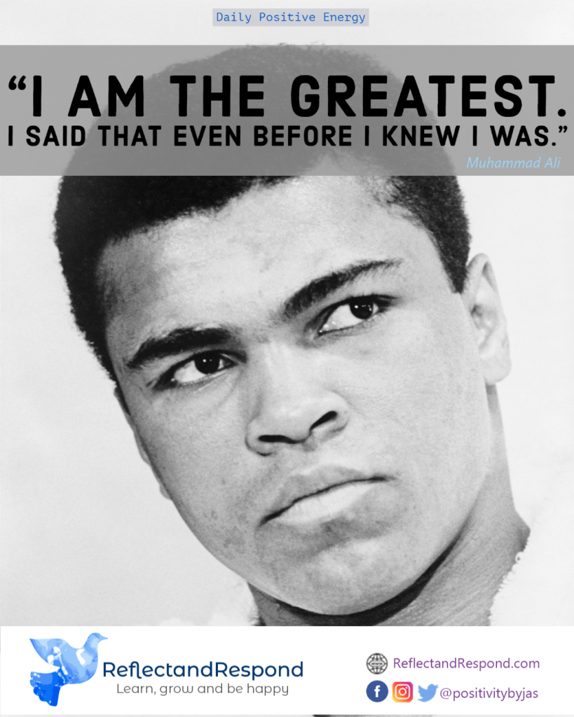 I AM THE GREATEST. I SAID THAT EVEN BEFORE I KNEW I WAS 1 teen quotes inspiring muhammad ali greatest