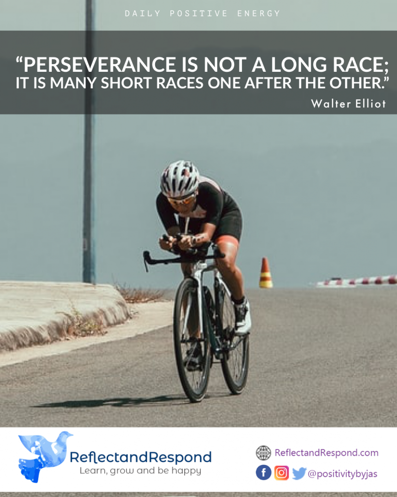Perseverance is not a long race 1 teen quotes inspirational perseverance