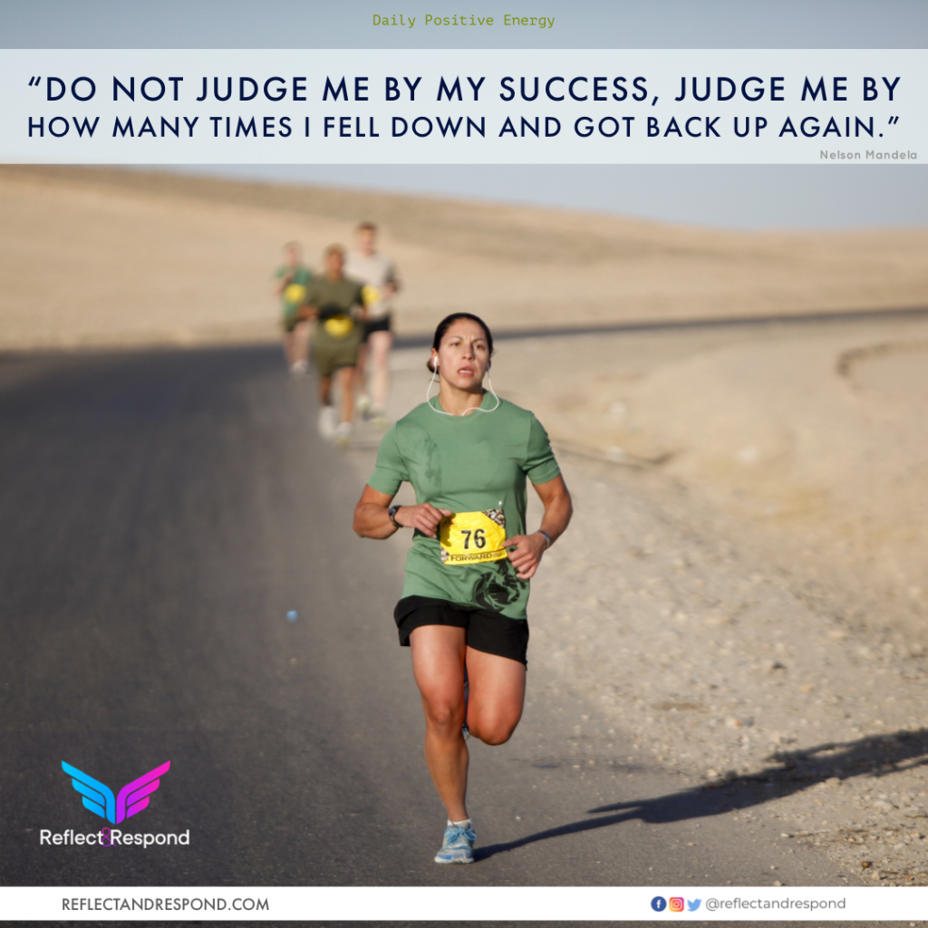 Nelson Mandela: do not judge me by my success