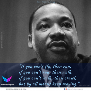If you can’t fly, then run...