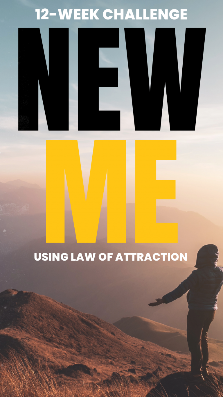 new me 12 week free challenge with law of attraction
